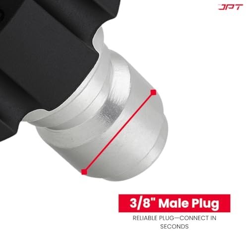 Heavy-Duty Quick Connect Pressure Washer Adapter Set | M22-14mm to 3/8″ Swivel |