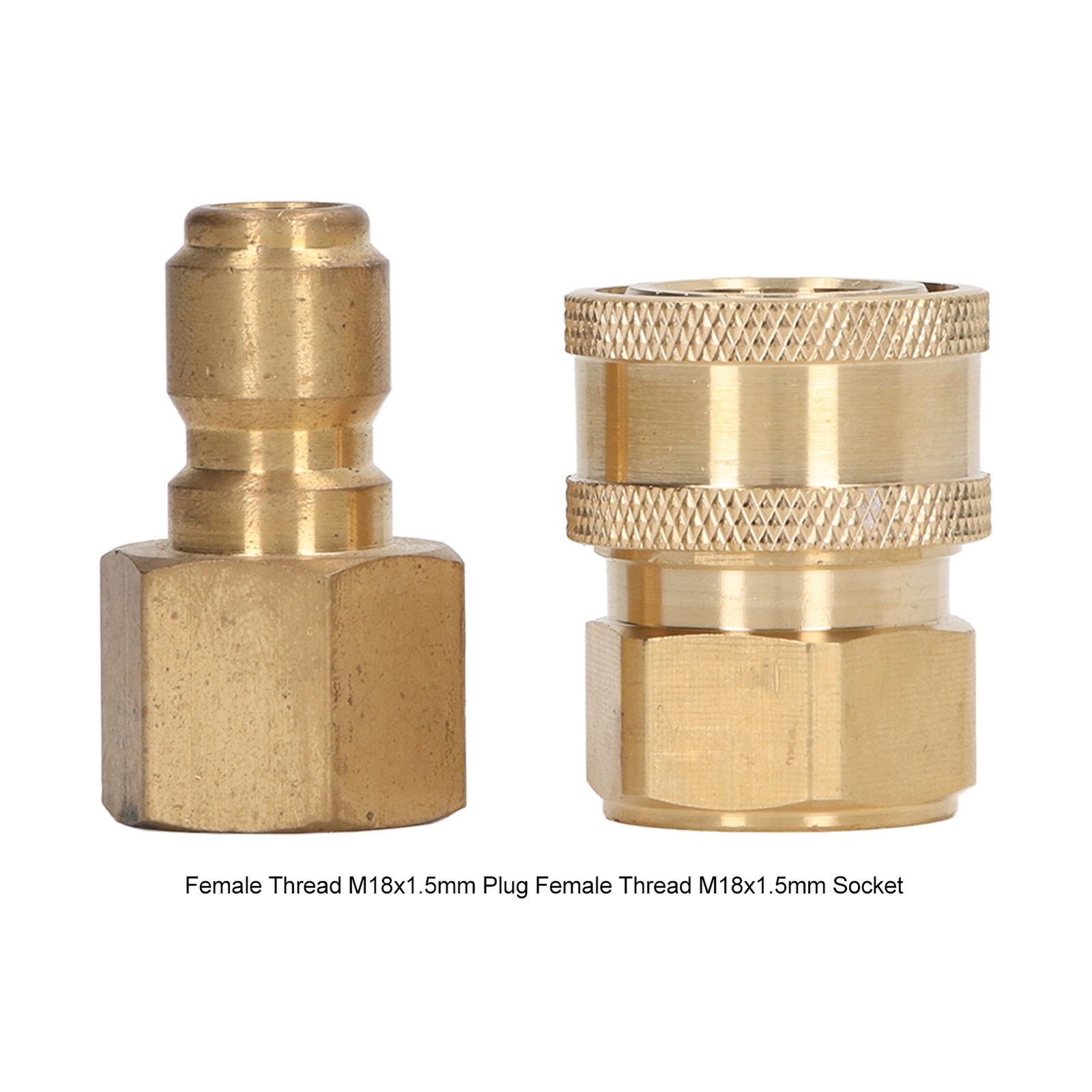 M18x1.5mm Female 5000PSI High Pressure Washer Fittings Washing Machine Pipe