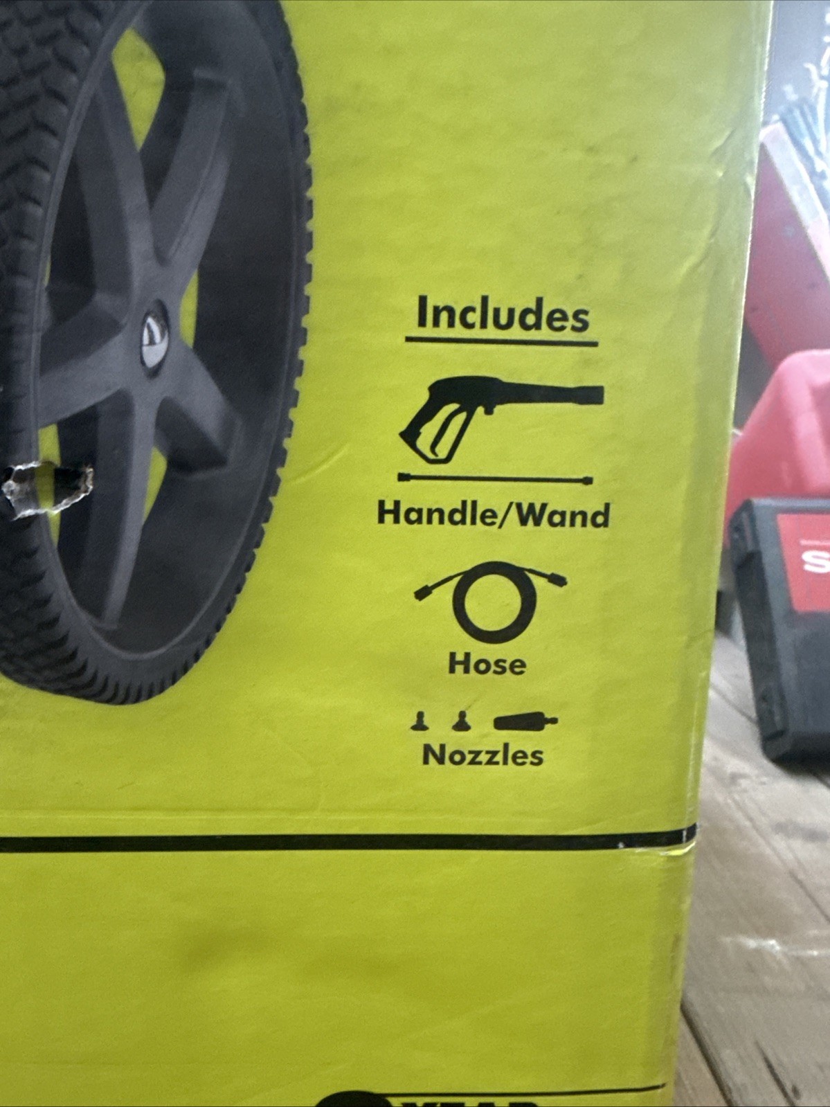 2500 PSI 1.2 GPM High Performance Cold Water Electric Pressure Washer Open Box