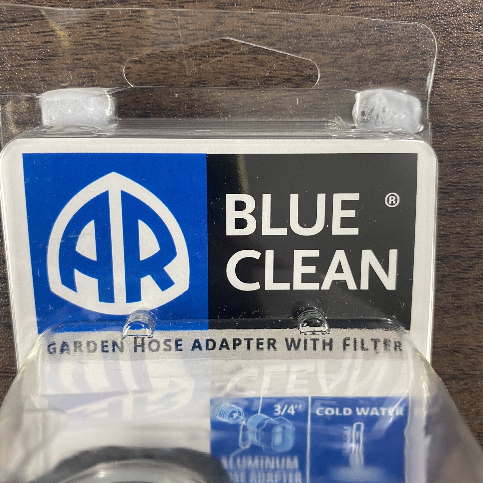 Blue Clean Garden Hose Adapter Aluminum PW4221570-R
