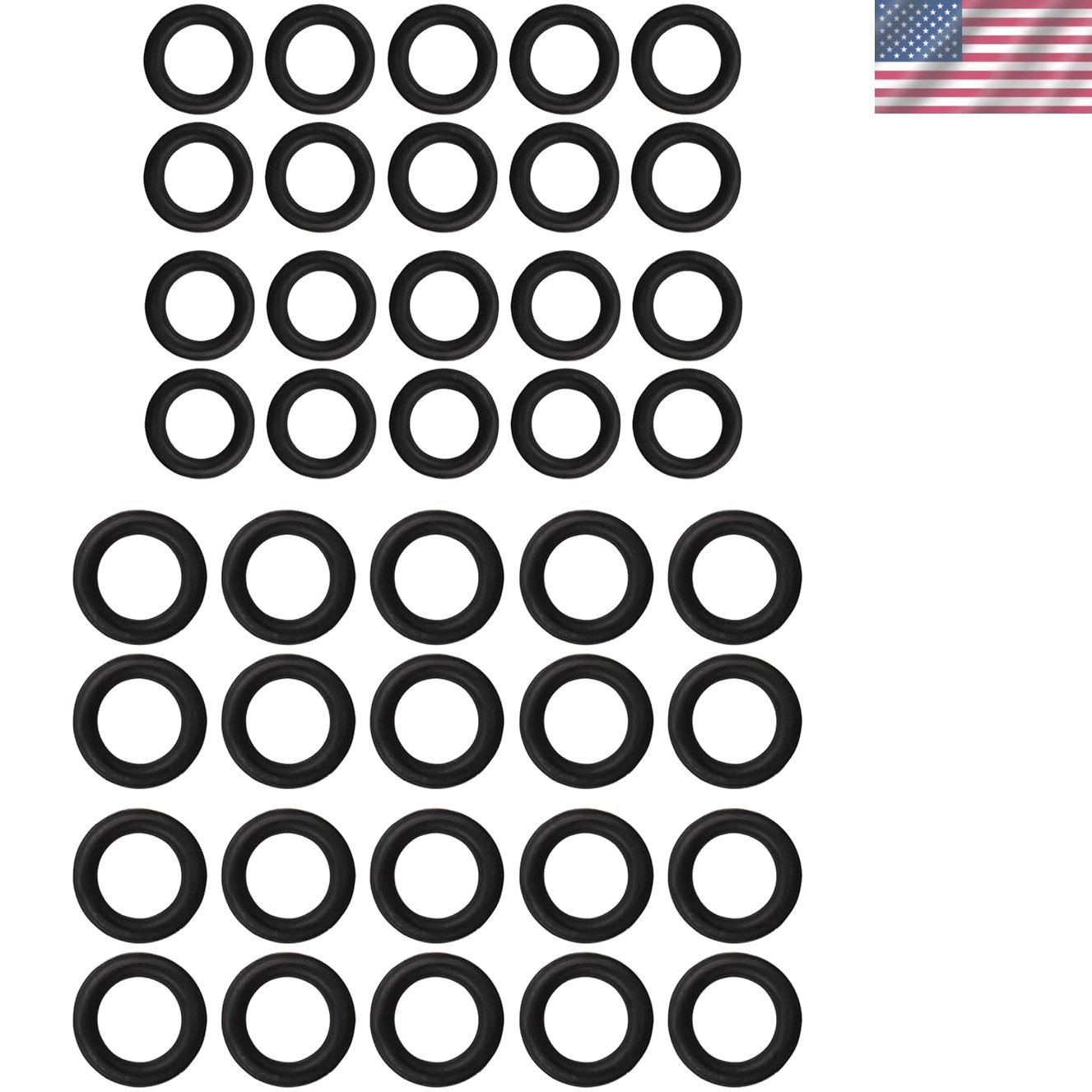 Convenient Quick Connect O-Rings for 1/4 & 3/8 Inch Pressure Washers – 40 Count