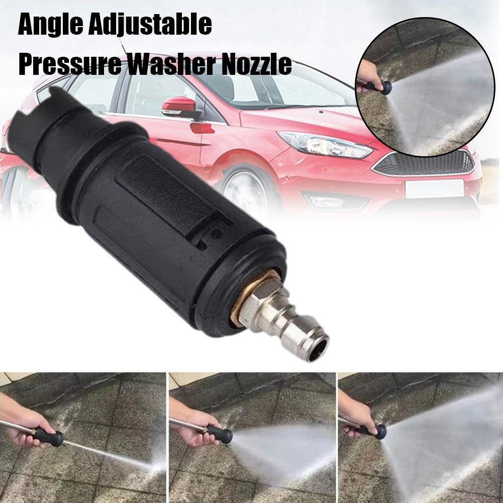 Quick Pressure Washer Turbo Nozzle Adjustable Spray Angle for Better Results