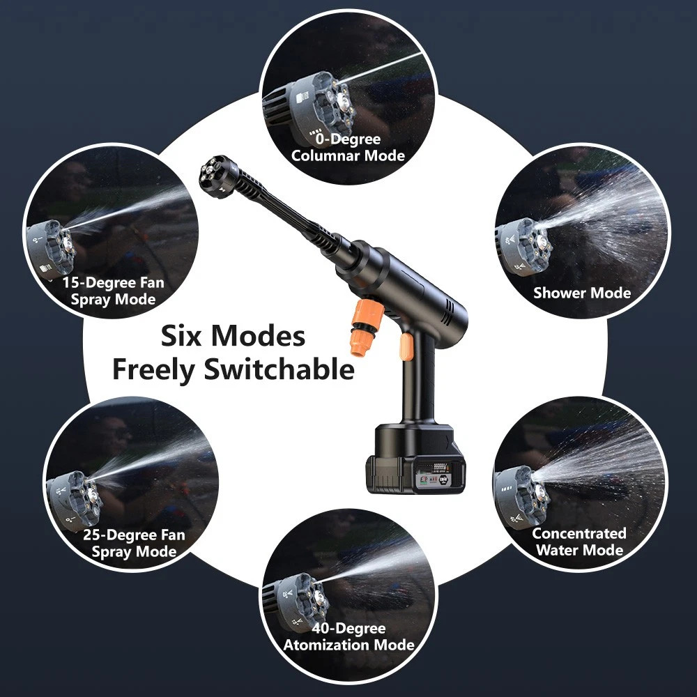 High Pressure Power Washer Water Spray Gun Nozzle Wand Attachment Garden Hose