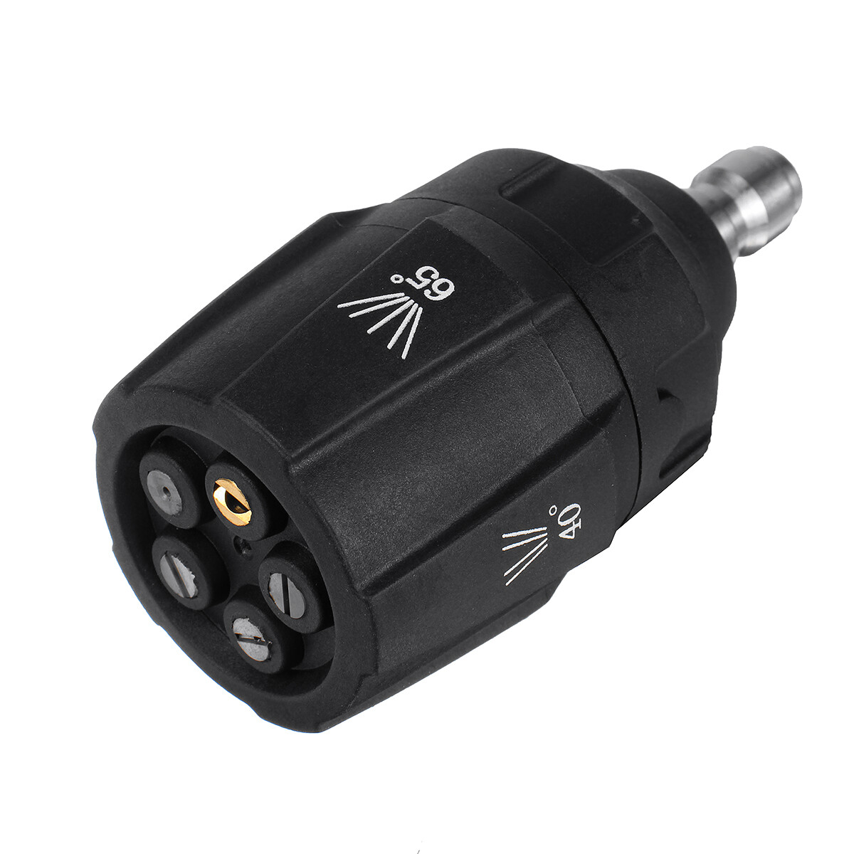 Rotary Pressure Washer Gun Nozzle 5 IN 1 Car Wash Foam Spray 1/4″ Quick Connect