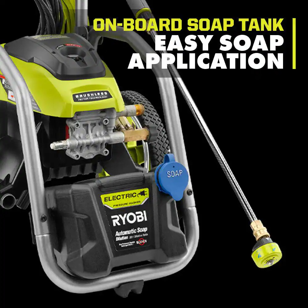 3000 PSI 1.1 GPM Cold Water Electric Pressure Washer