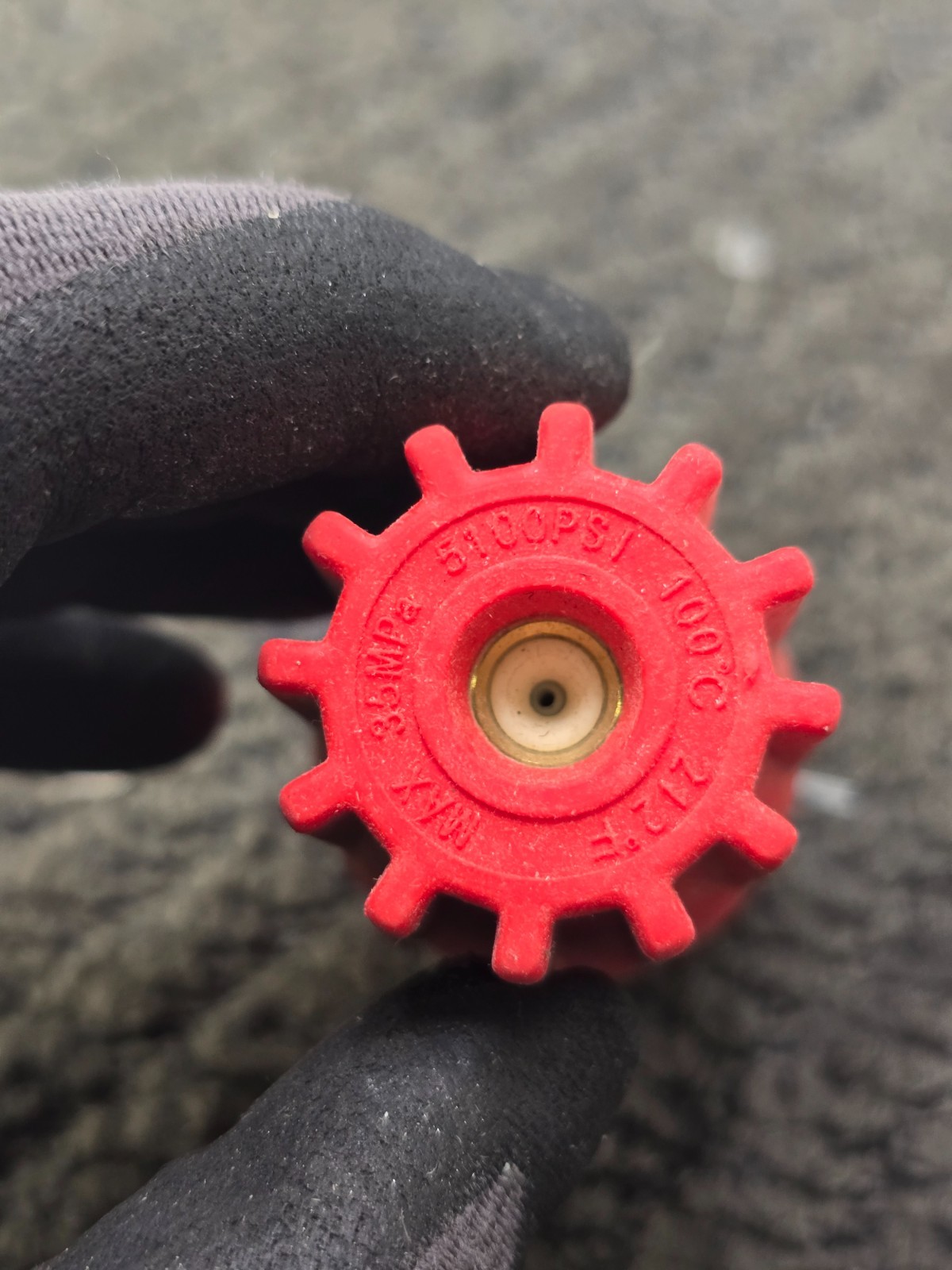 5000PSI High Pressure 360 Rotary Turbo Ceramic Valve Nozzle Car Washer Accessory