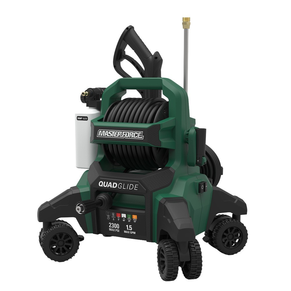 2300 Max PSI 1.5 Max GPM 13 Amp Corded Electric Pressure Washer Deck Cleaner