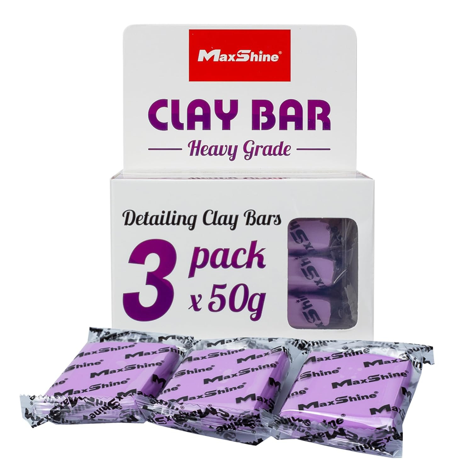 Universal 3-Pack Magic Clay Bar (150G) Heavy Grade Material for Car Clay Bar – E