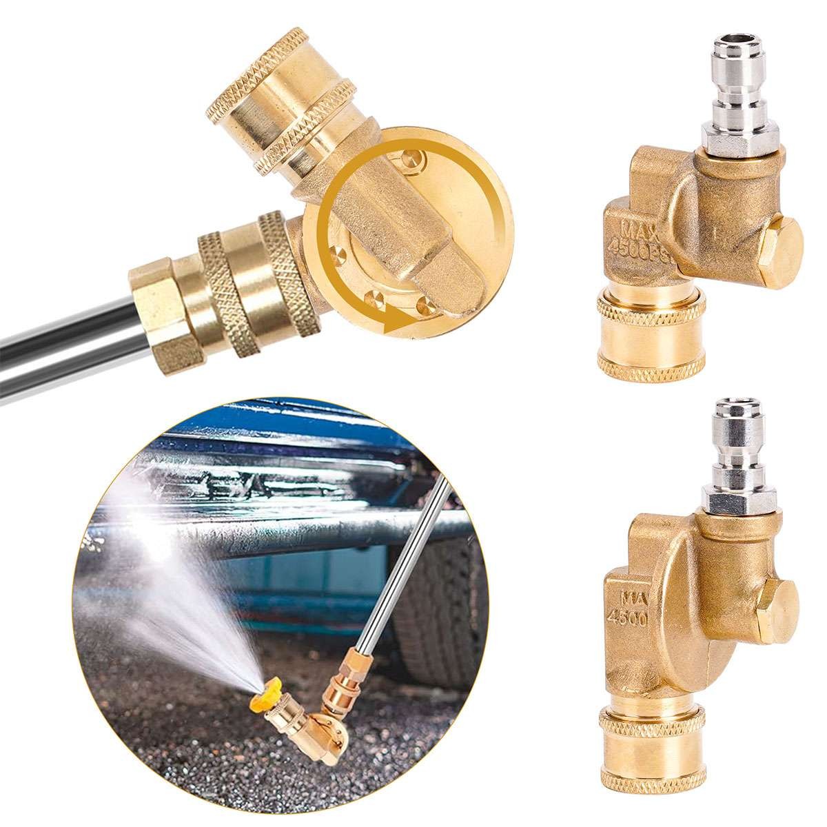 Brass Connect 1/4″ Replacement Power Washer Spray Nozzle Pressure Washing Tip