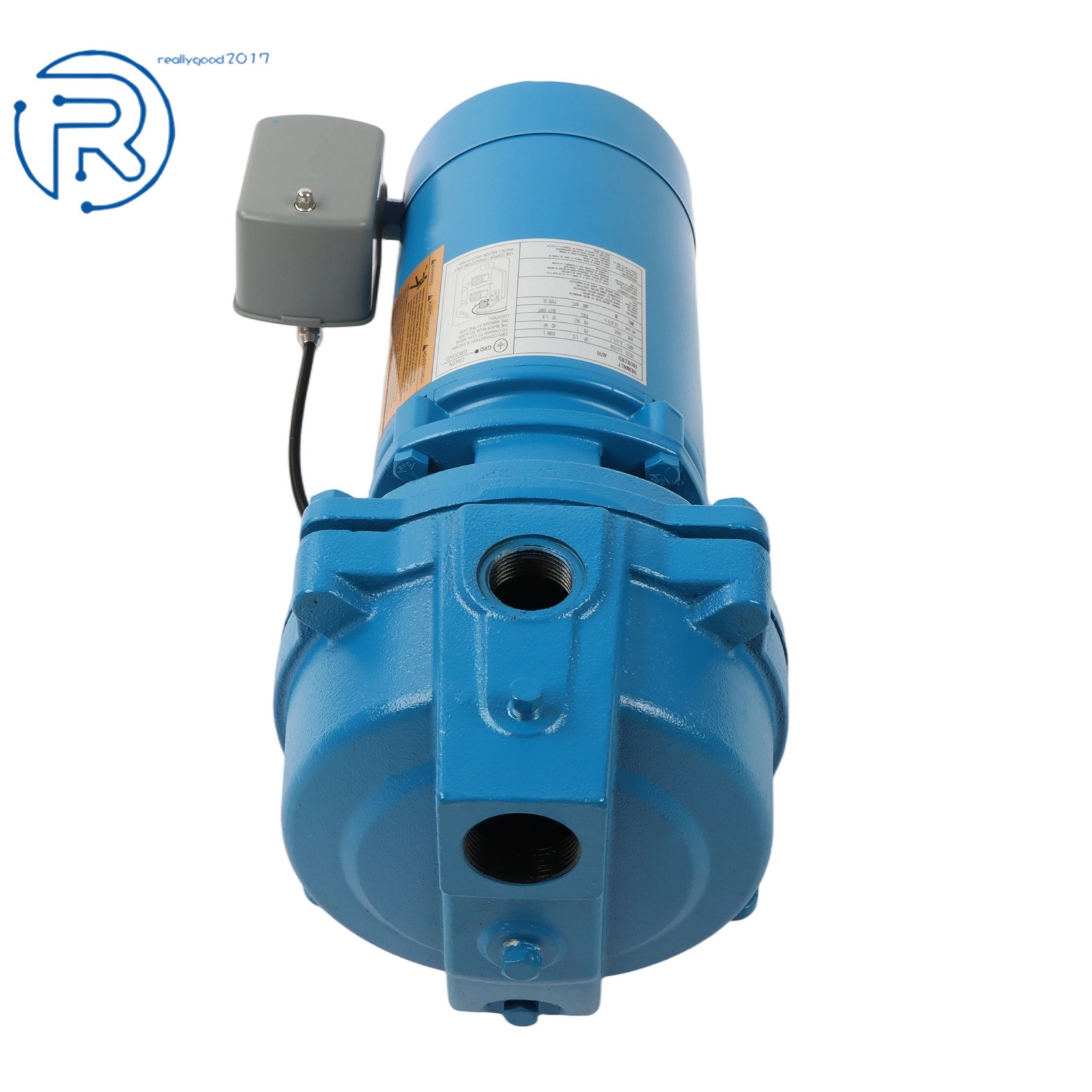 115/230V Dual Voltage J5S Shallow Well Jet Pump 1/2 HP 16.5 GPM, Cast Iron