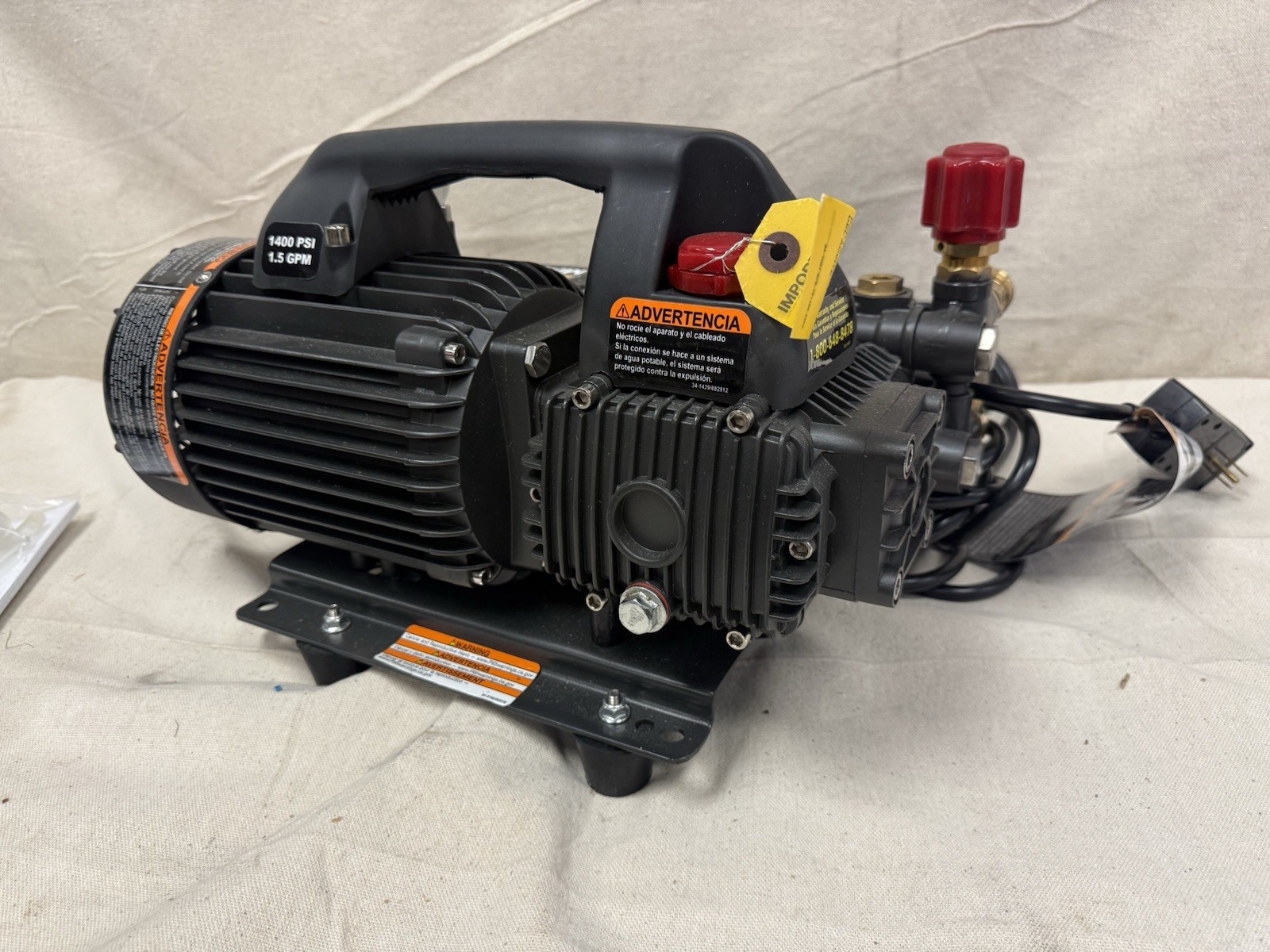 Mi-T-M Gc-1400-0Meh Electric Pressure Washer 1400 Psi 1.5 Gpm Cold Water