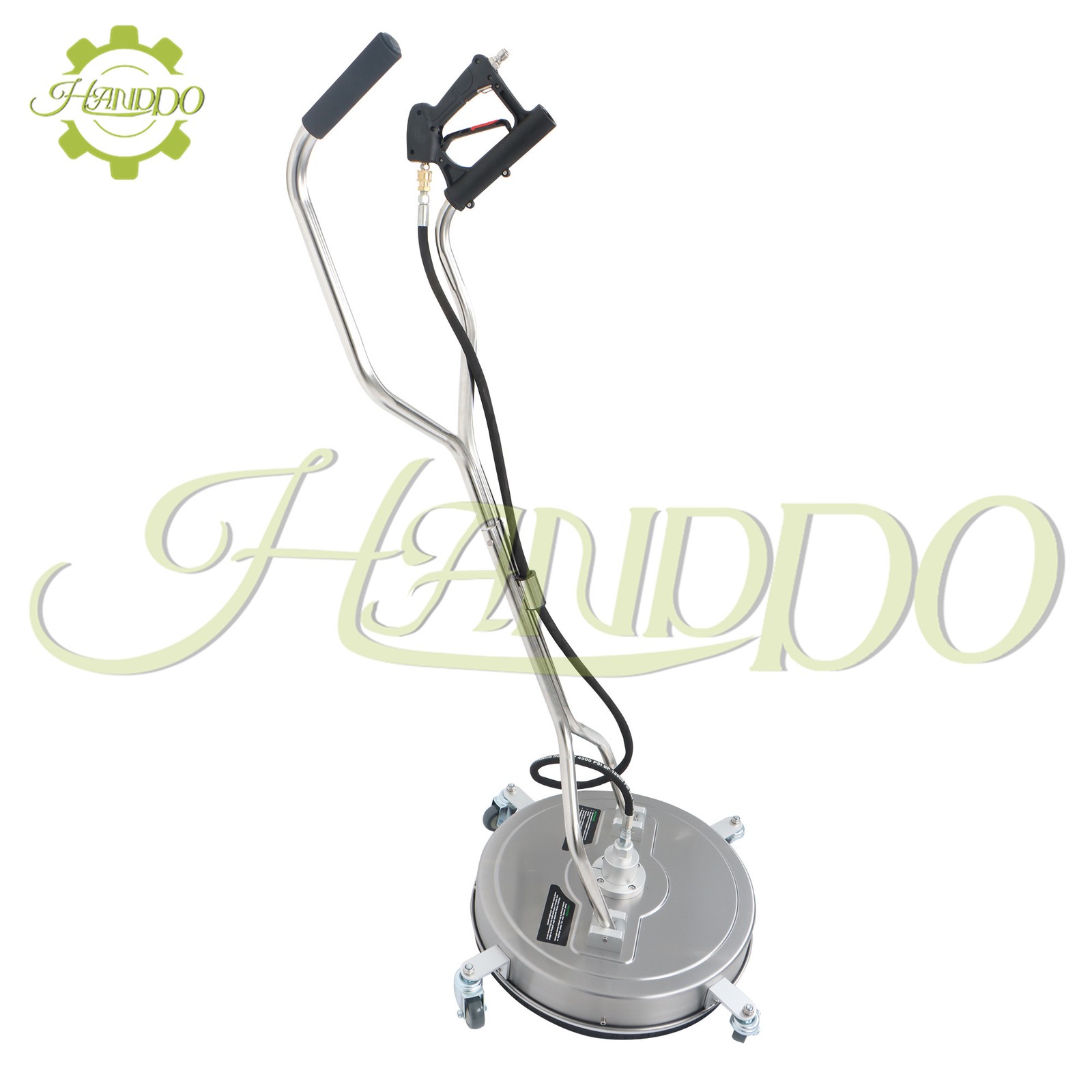 Pressure Washer Surface Cleaner 20″ 6000 psi w/ Handles & Wheels Quick Connect