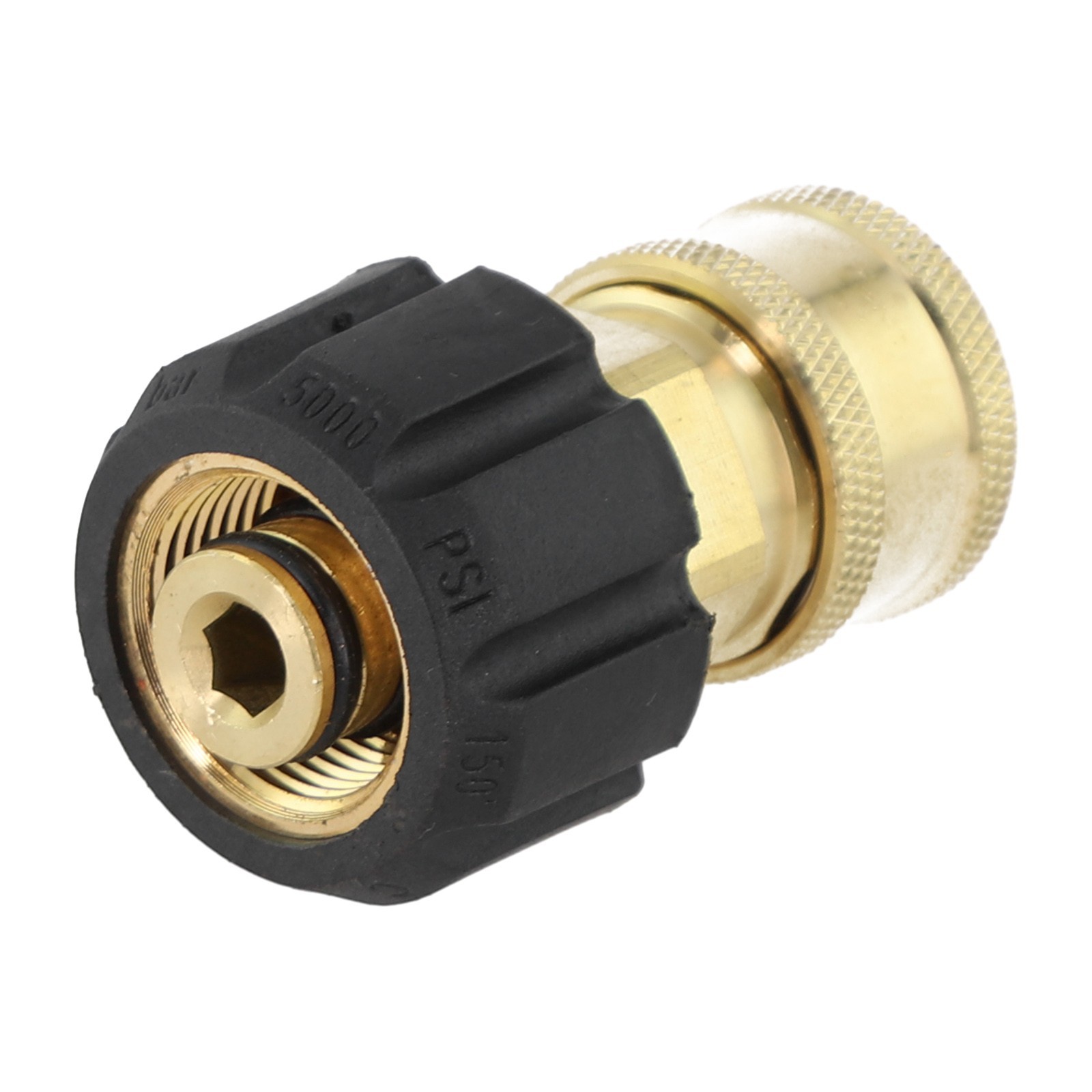 Pressure Washer Hose Connecter Adapters 1/4 3/8 Quick Connect To M22 14 15