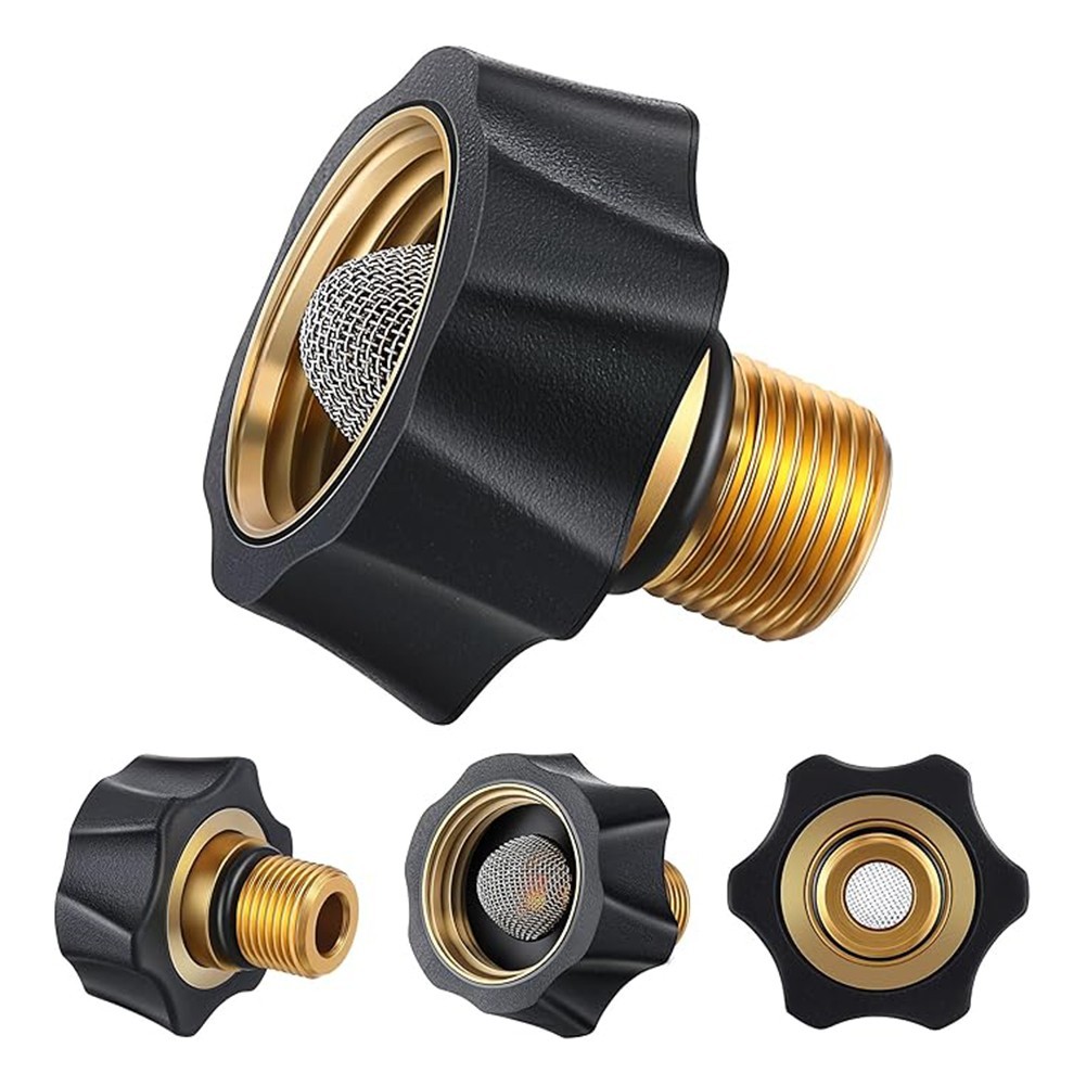 2pcs Pressure Washer Adapter for Low Pressure Garden Hoses Installation