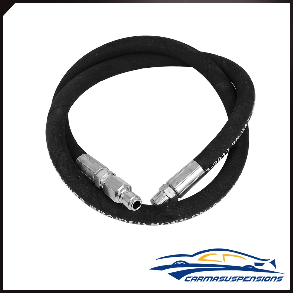 Pressure Washer Whip Hose 4 Ft X 3/8 Inch Hose Reel Connector Hose For Pressure