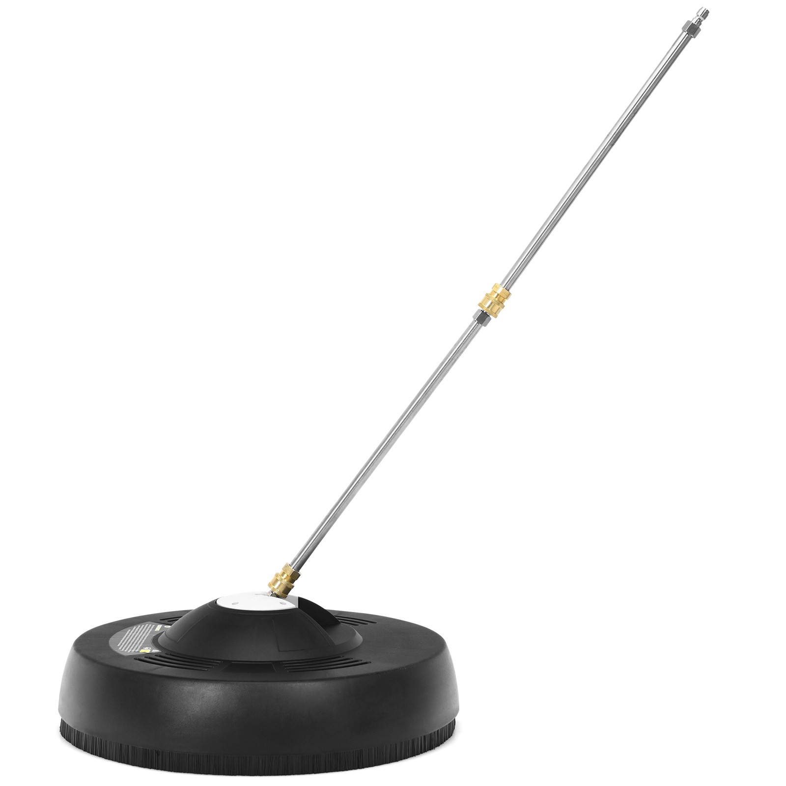 Costway 16″ Pressure Washer Surface Cleaner Attachment w/ 2 Extension Wand