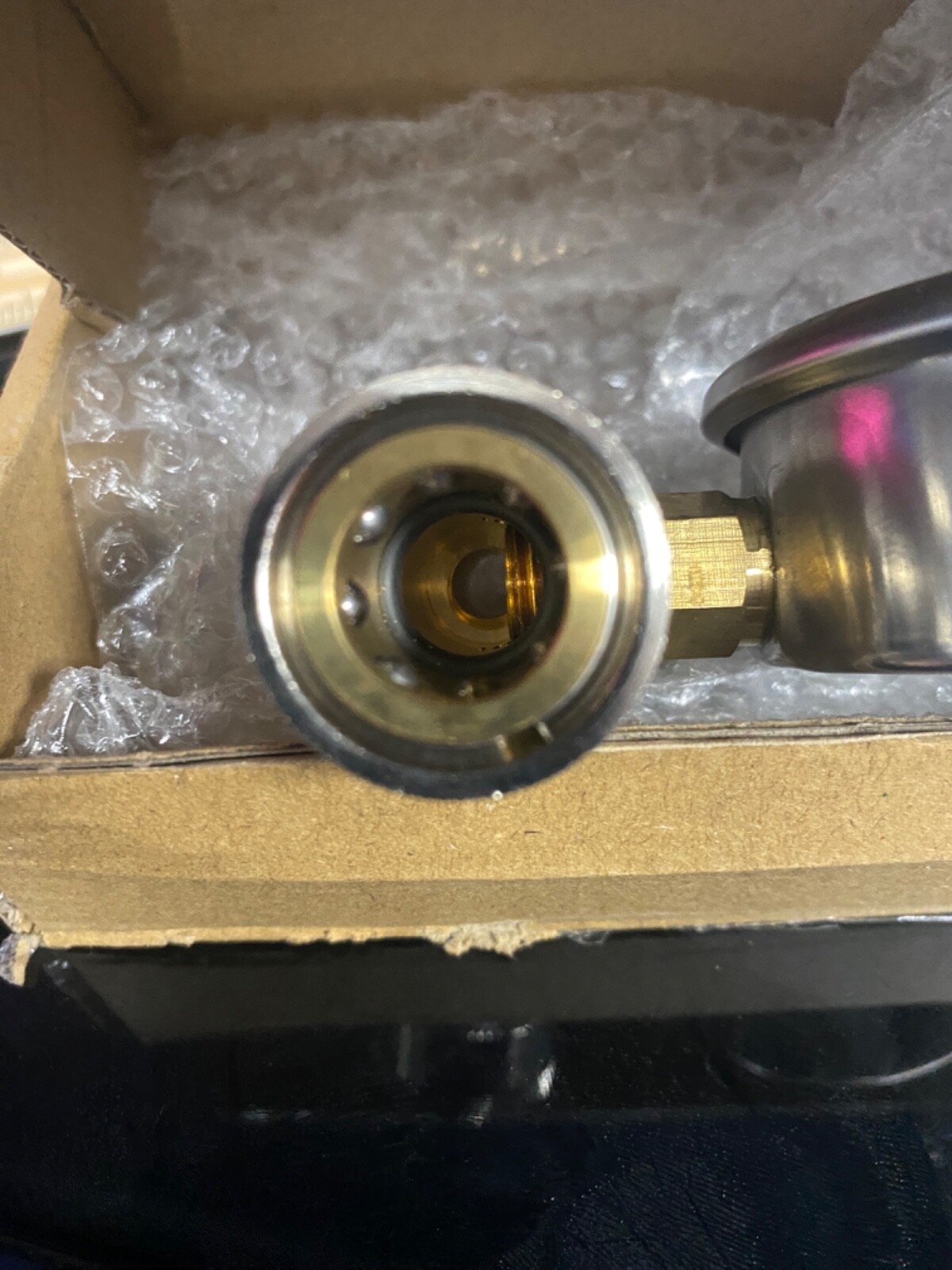 Pressure Washer Gauge Kit, Quick Connect, 6000 PSI