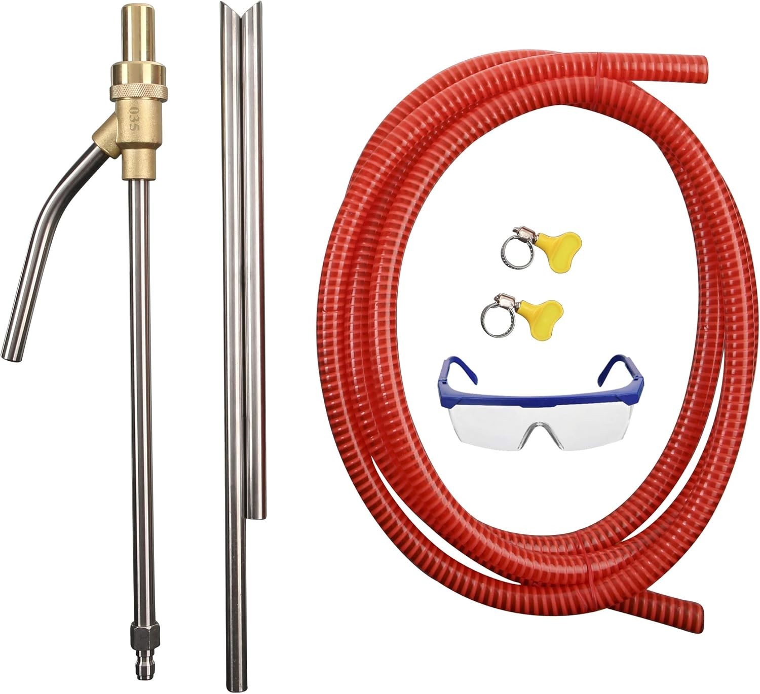 Versatile Pressure Washer Sandblasting Attachment – Removes Rust, Paint & More