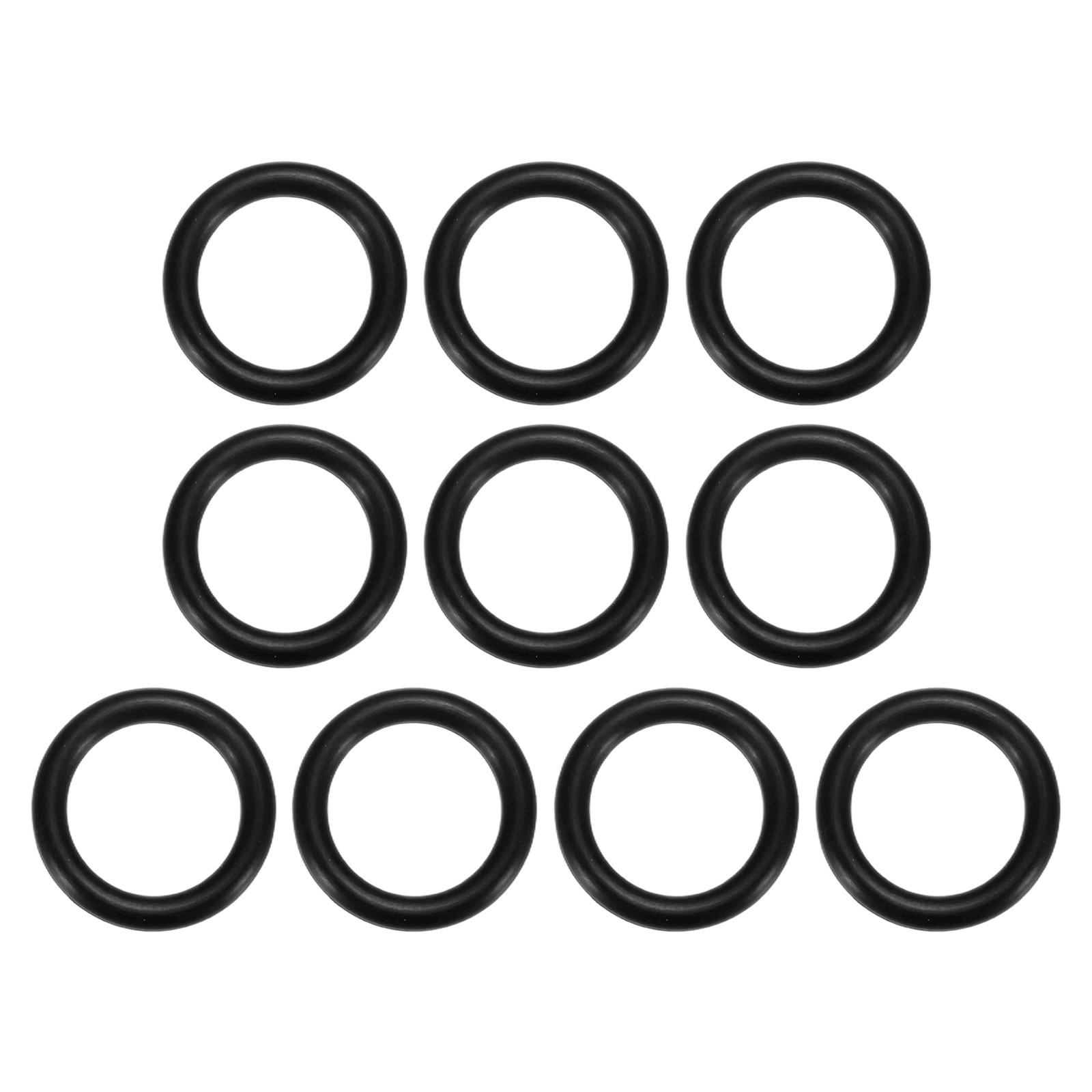 1-Set 1/2″ Nitrile Rubber O Ring Assortment Kit for Pressure Washers [Black]