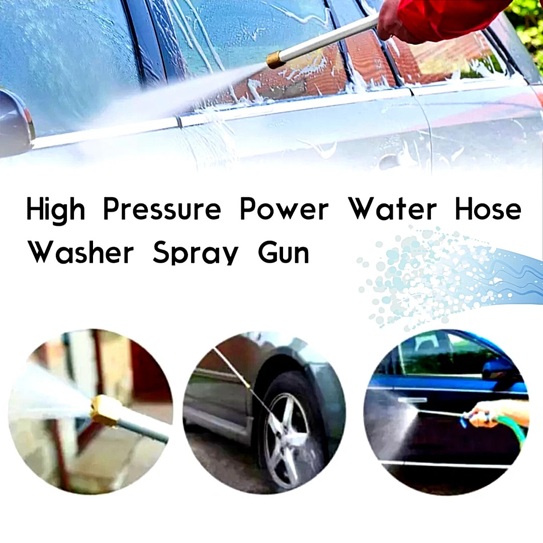 2IN1 High Pressure Power Washer Water Spray Gun Nozzle Wand Attachment USA STOCK