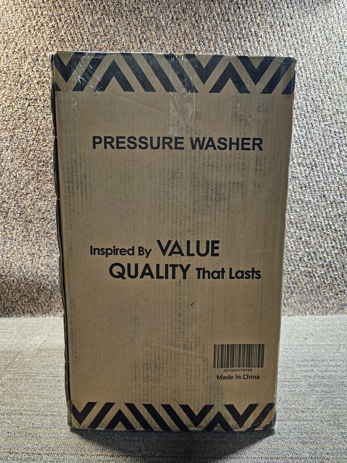 Cold Water Electric Pressure Washer 3800PSI 2.4GPM for Foam Cleaning GYQXJHY619A