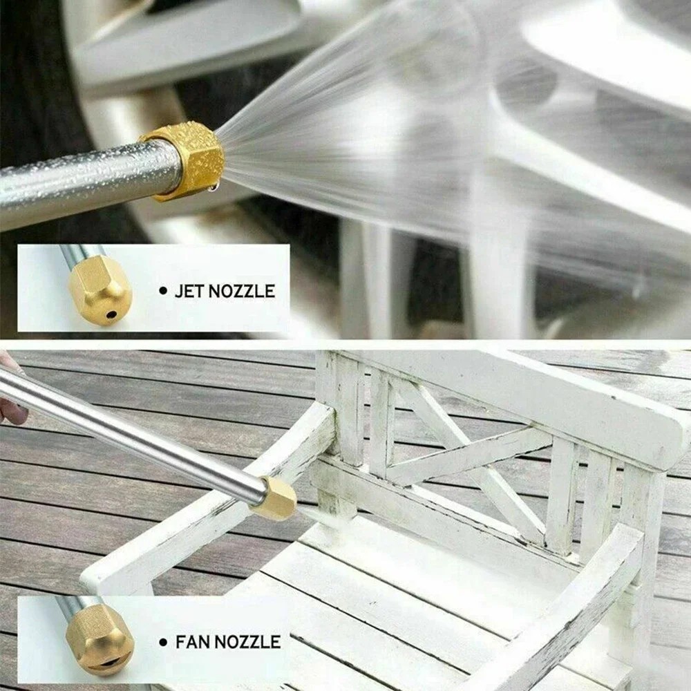 High Pressure Power Washer Water Spray Gun Nozzle Wand Attachment Garden Hose
