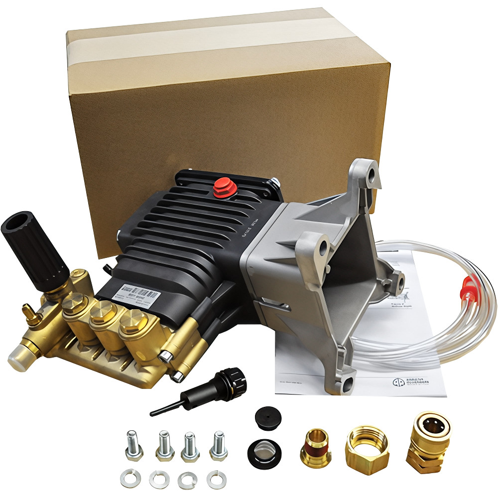 AR Annovi Reverberi RSV4G40-PKG Triplex Pump 4 GPM 4000 PSI 3400 RPM 1″ Shaft