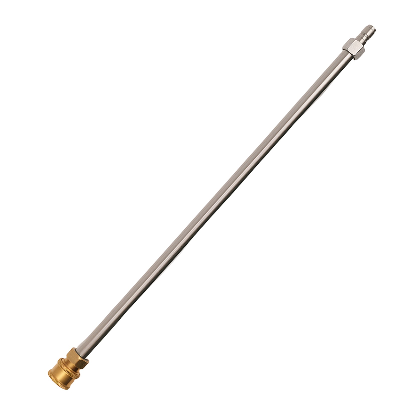 16 Inch Pressure Washer Spray Lance for Surface Cleaner 4000PSI Steel Kit 2PCS