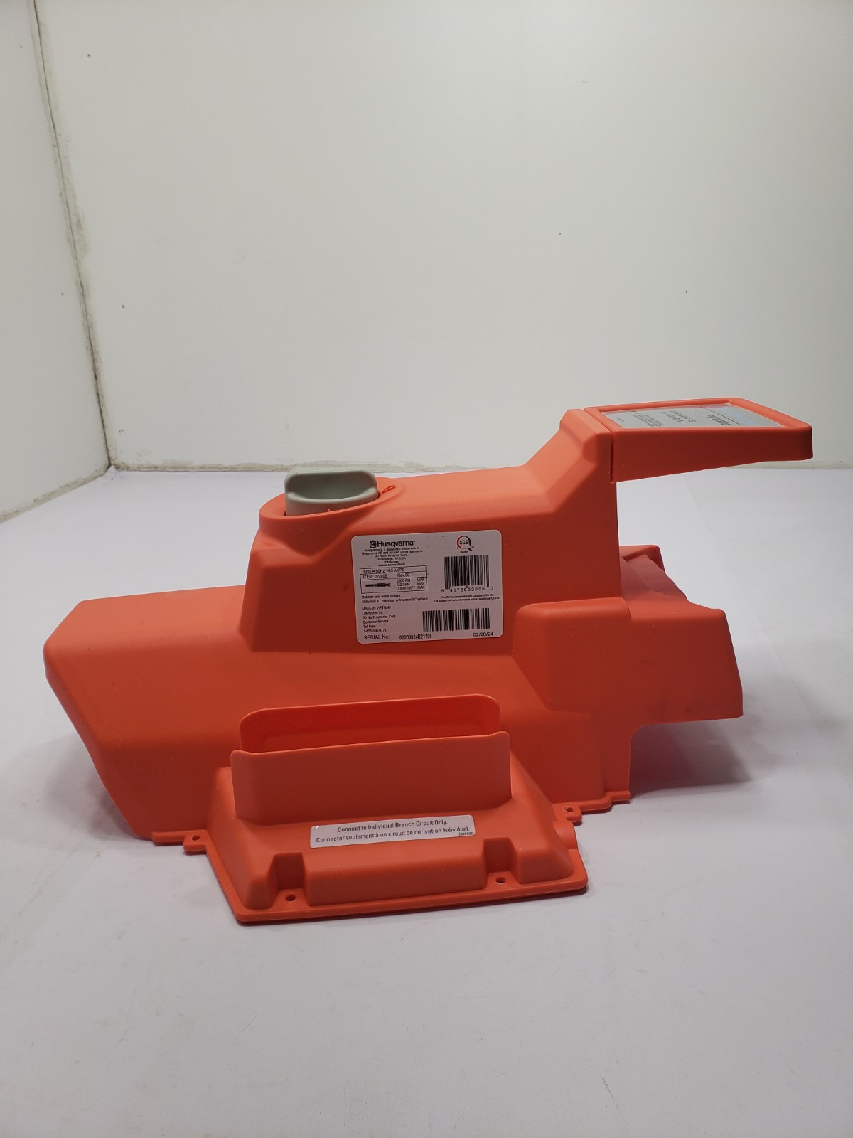 Husqvarna PW2300 Pressure Washer Main Cover With Nob Parts Only OEM Replacement
