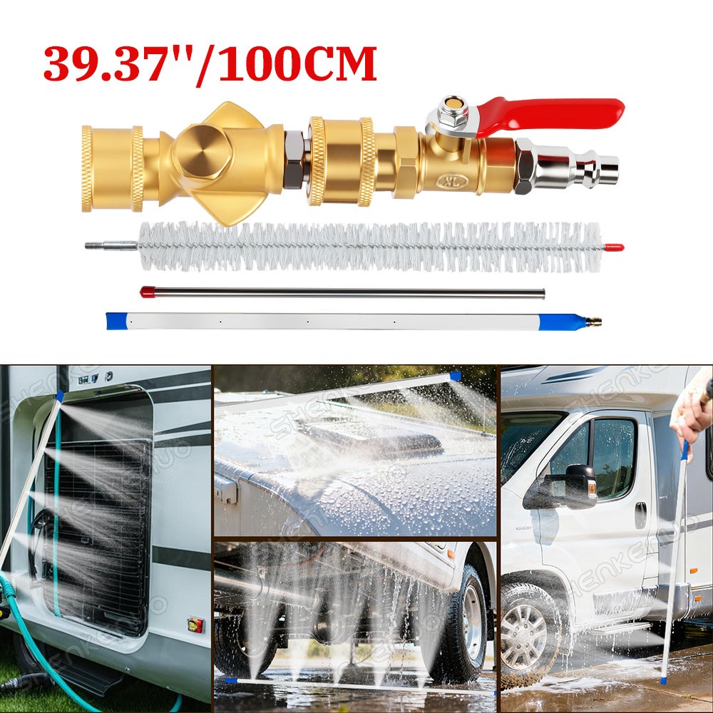 100CM Radiator Cleaning Wand–Pressure Washer Tool for Cars,Trucks & Rvs,Dual-Use