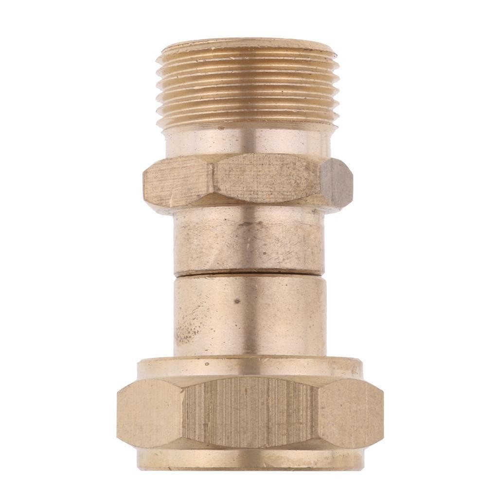Swivels Brass Hose Coupling Thread 22mm mm F Adapter For