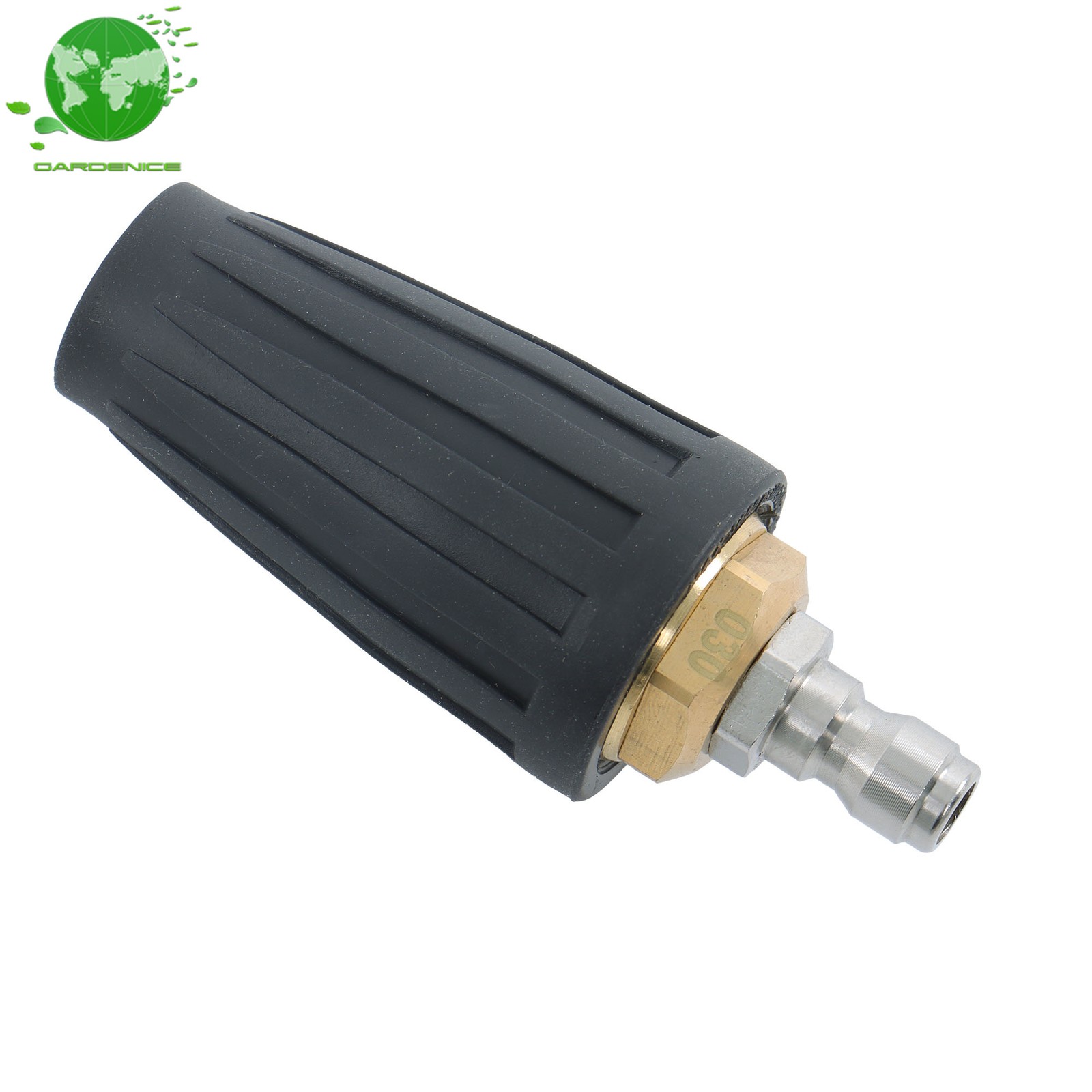 1/4 Inch High Pressure 3600 Psi Rotating Turbine Nozzle Set With 5 Spray Nozzles