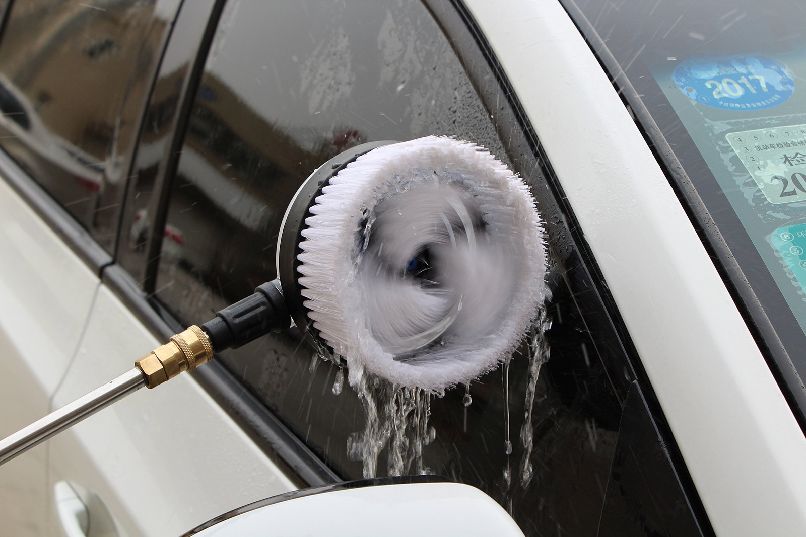1/4” Rotary Wash Brush for Pressure Washers Pressure Washer Brush