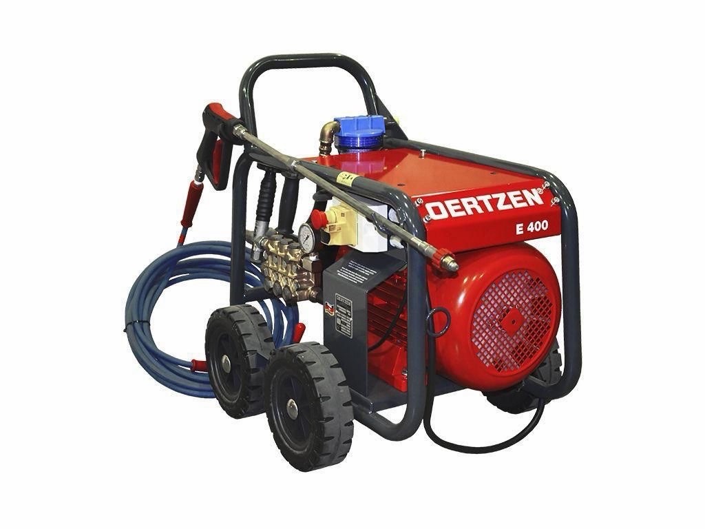 Oertzen E 400 Corded Electric Cold Water Pressure Washer Red/Black w/Gun Hose