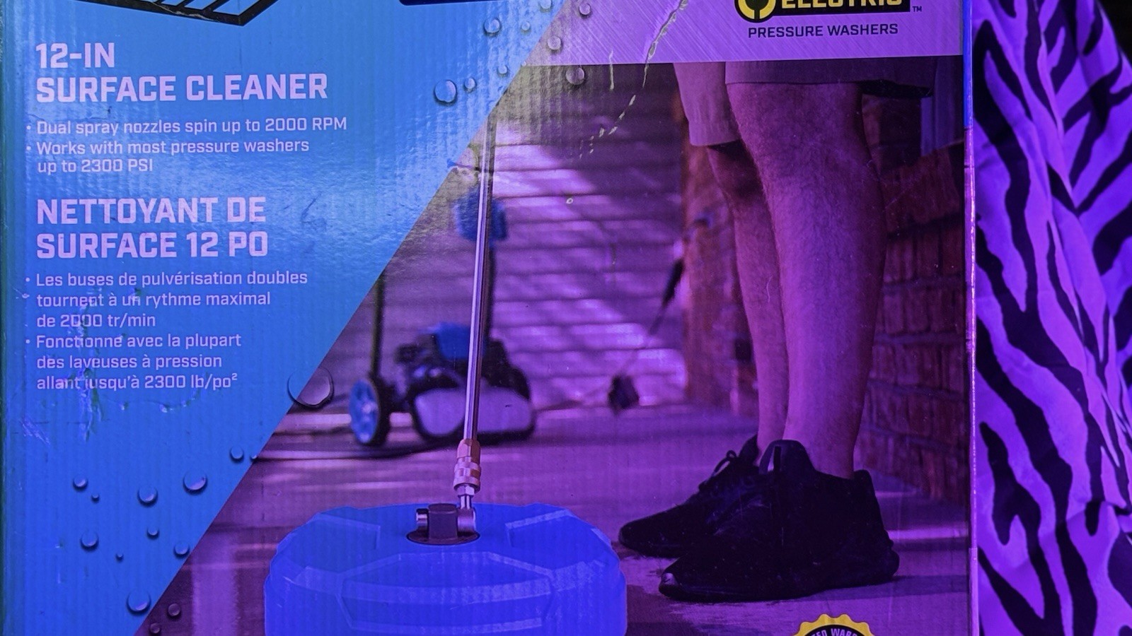 Surfacemaxx 12-in Surface Cleaner 2300Max PSI #5173116 Model #SGY-PWA201 NEW