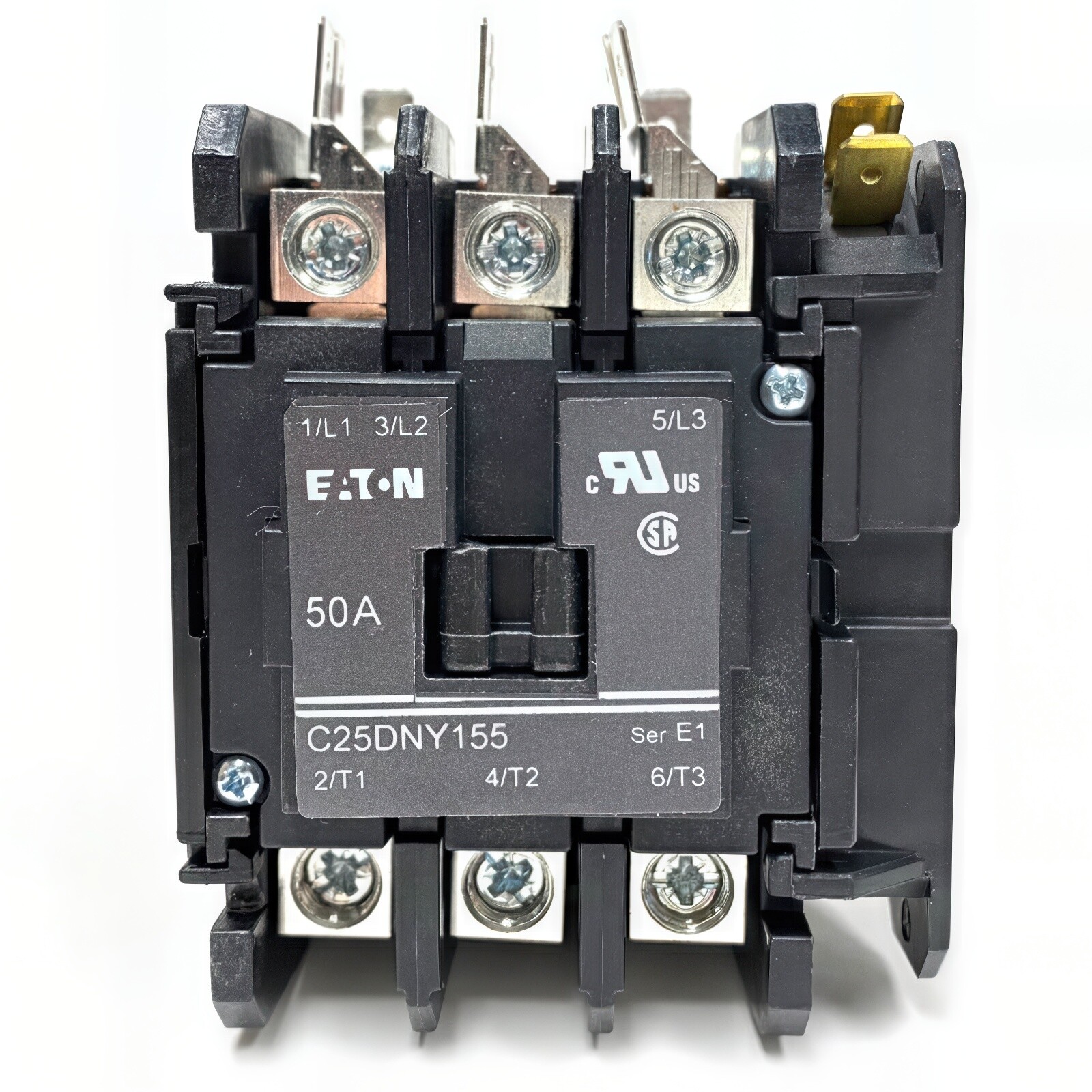 Eaton Contactor, 115V 50 Amp C25DNY155AL – UL Recognized, CSA Certified