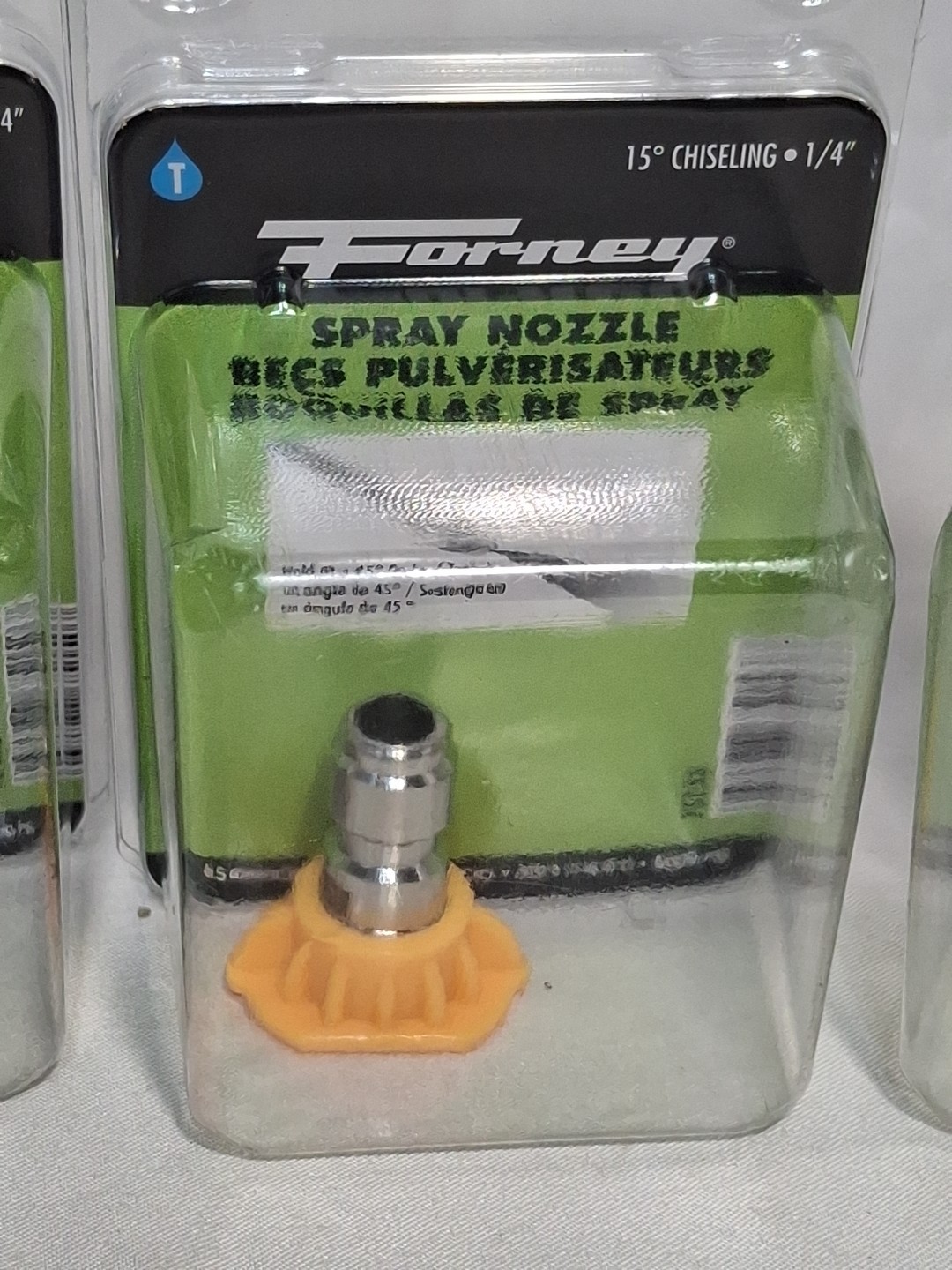 Forney QUICK CONNECT Pressure Washer Spray Nozzle, You CHOOSE Color and °
