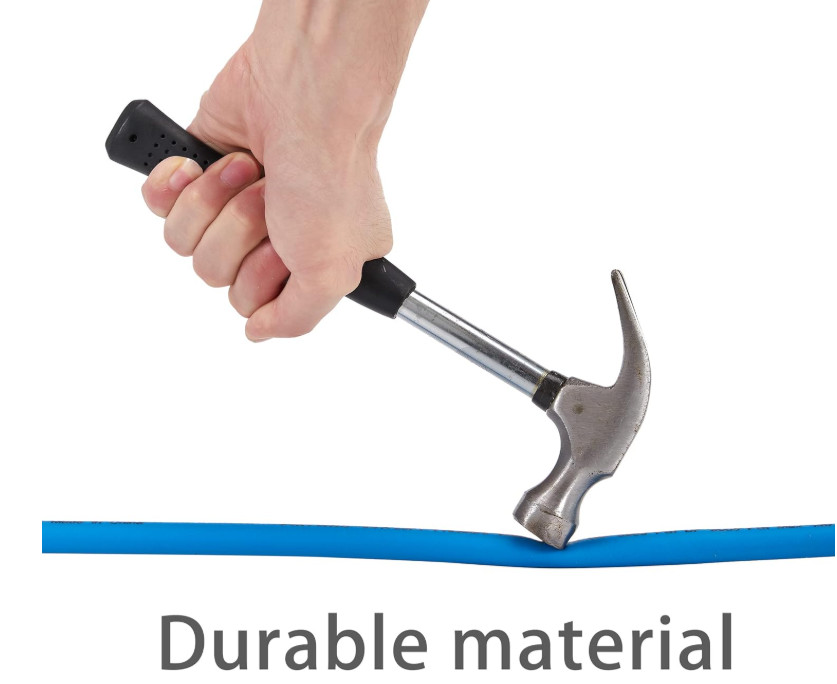 Manguera de extensión de alta presión de 1/4″ x 25 pies. Resistente a torceduras