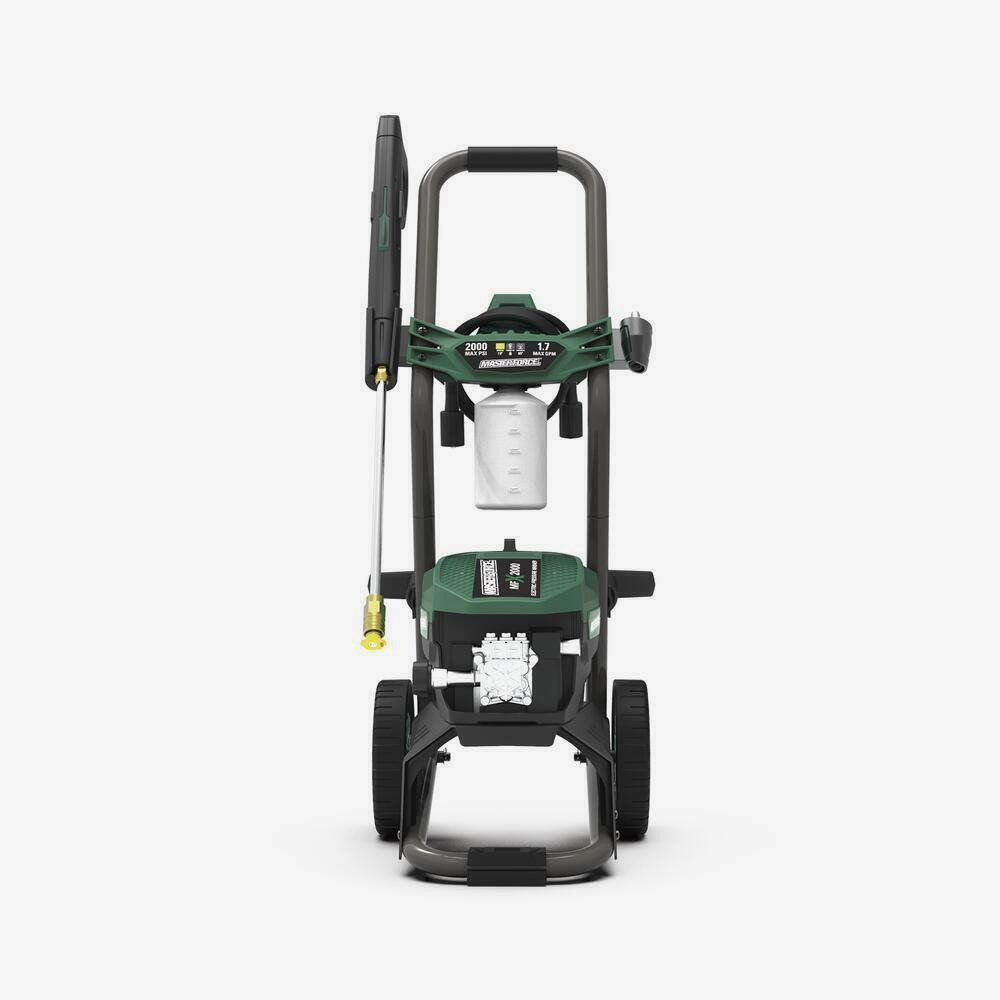 2000 PSI 1.7 GPM 13 Amp Wobble Plate Corded Electric High Pressure Washer