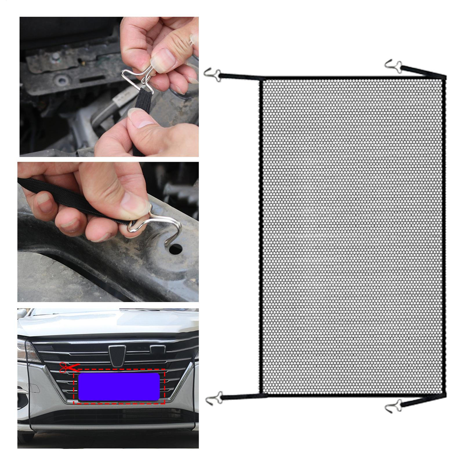 Car Water Tank Protection Net Anti Insect Mosquito And Cotton Lint Car Condenser