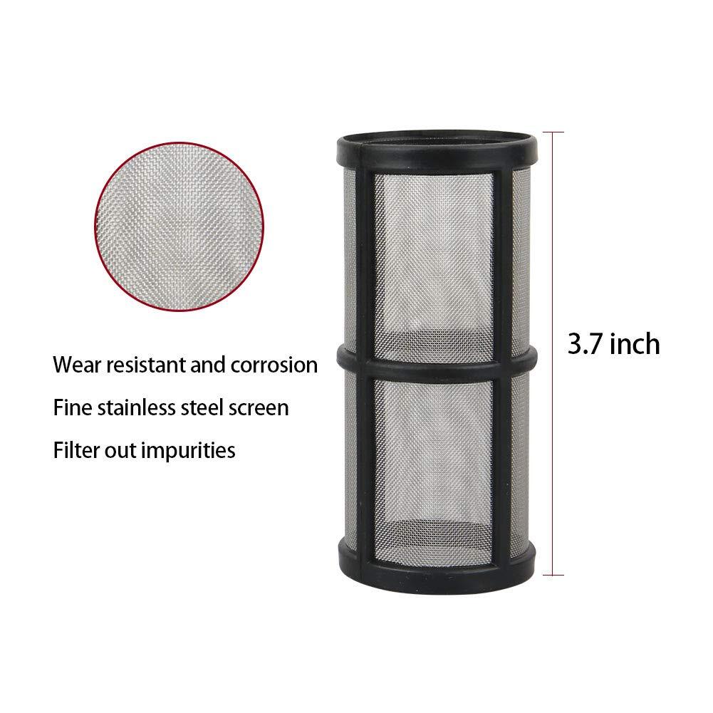 Garden Hose Inlet Filter for Pressure Washers with Extra Mesh and Washers