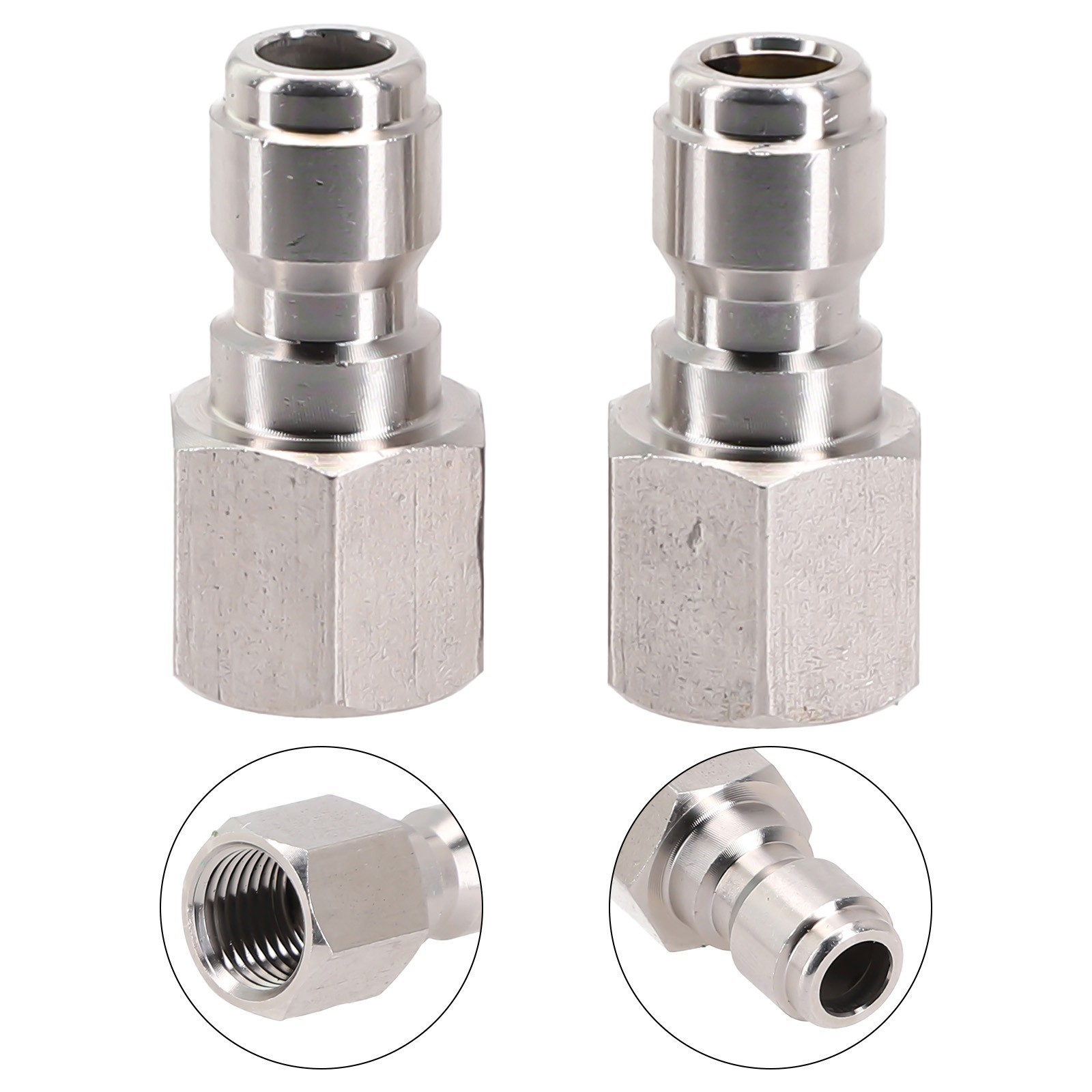 Pressure Washer Fittings Connect Connect Accessories Quick Stainless Metal