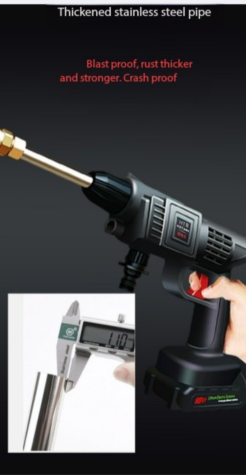 220V Electric Pressure Booster Charger for Vehicles and Home Watering