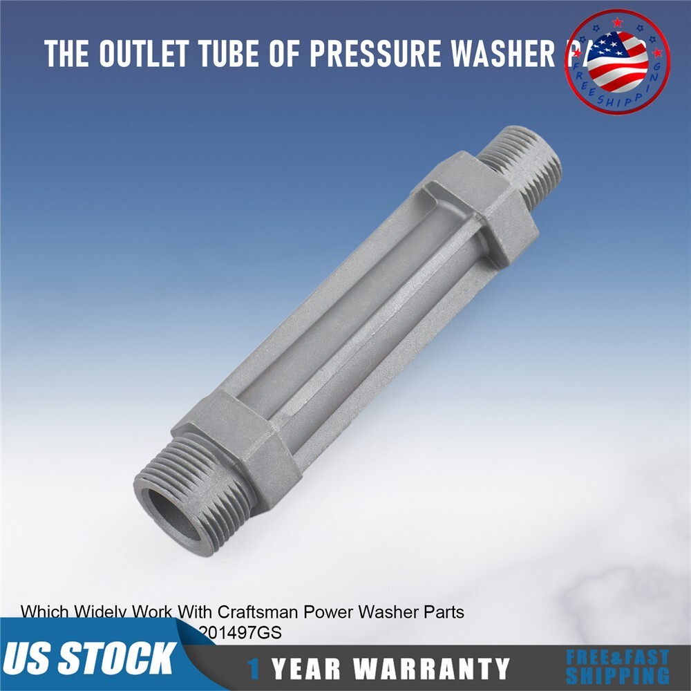NEW 190589GS 190634GS 201497GS Power Pressure Washer Pump Water Outlet Tube