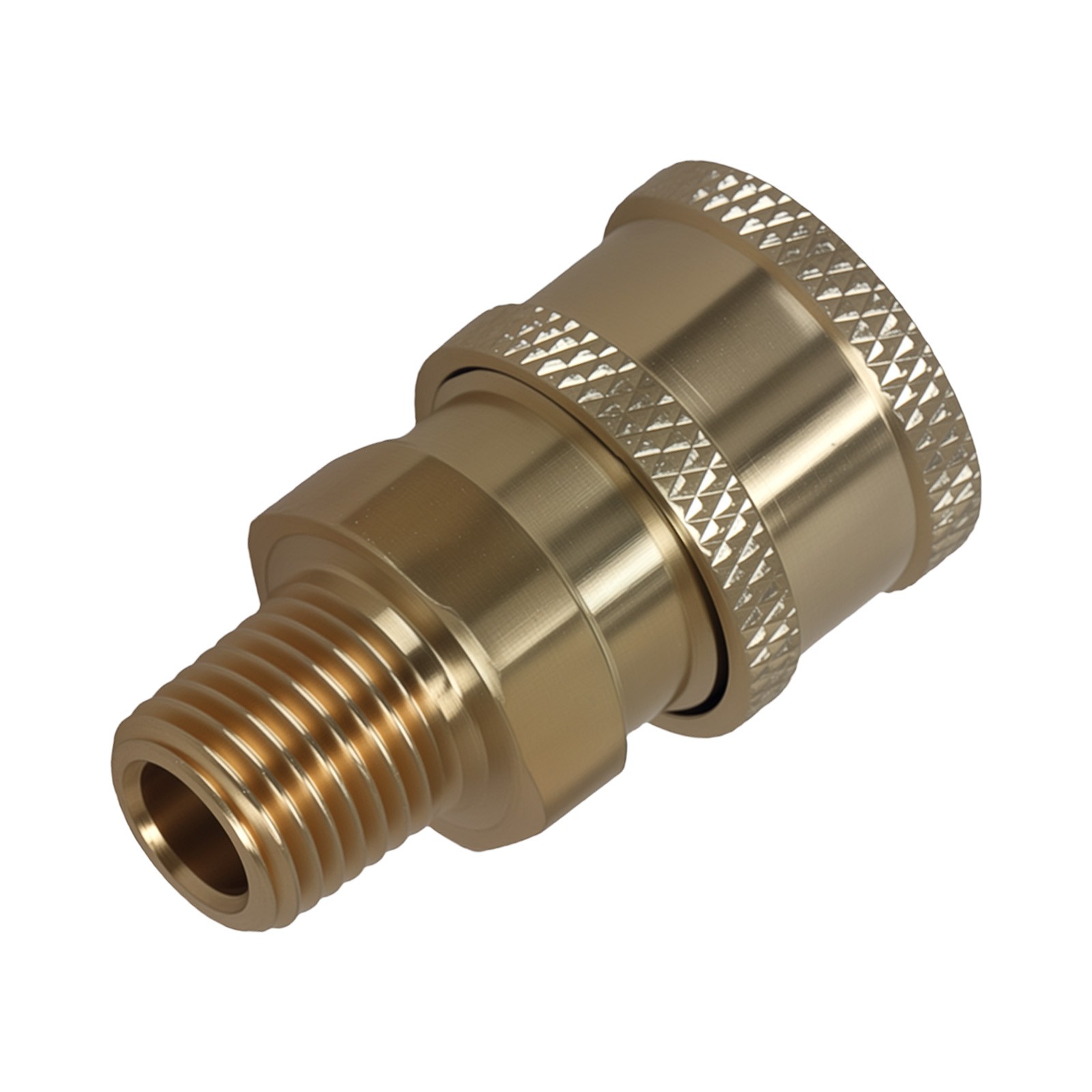 1/4″ QC Socket to Male NPT Thread High Pressure Washer Adapter Coupler