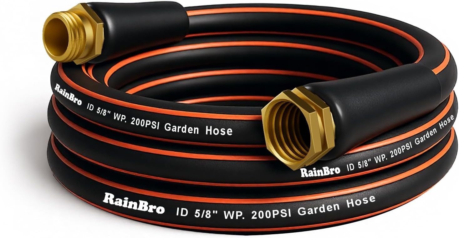 Flexibility Garden Hose, 10ft x 5/8″, No-Kink, Wear-Resistant &