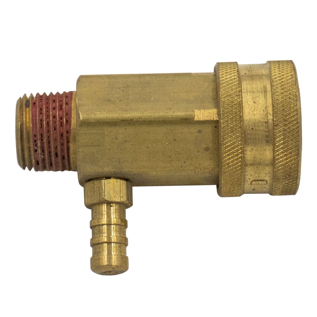 Misc Pressure Washer Parts Brass injection 3/8″M 3/4″ coupler PW-Fit-Soap-QC-38