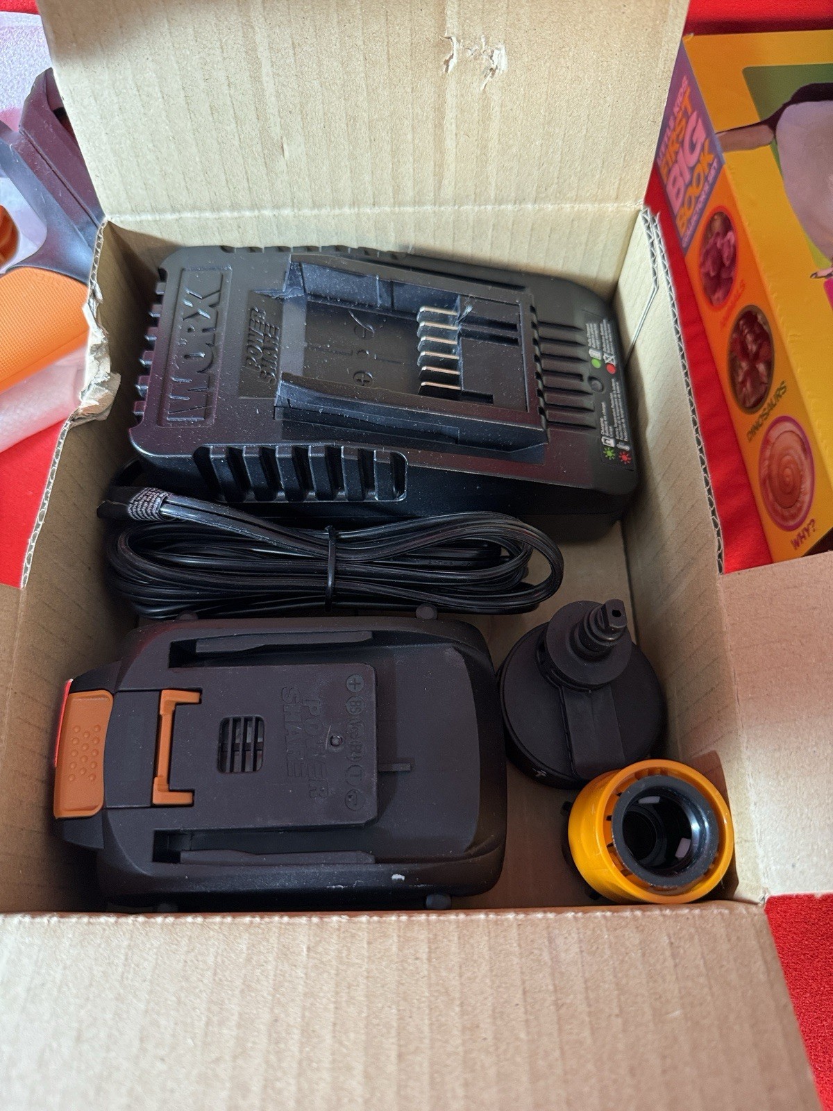 WORX HydroShot 20V Cordless Portable Power Cleaner (WG620) w/ Battery & Charger