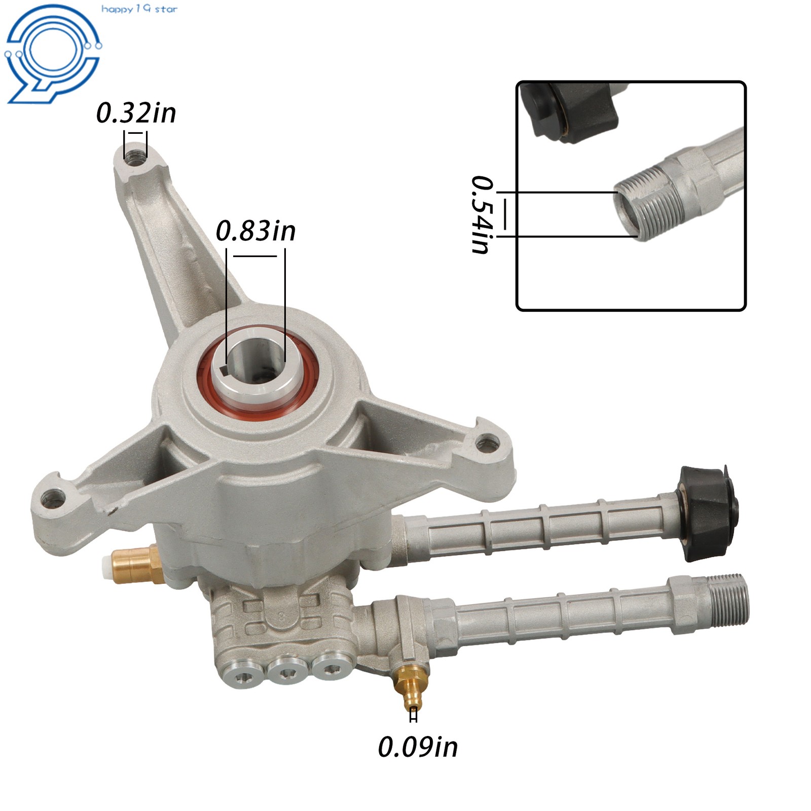 Fits For SRMW22G26 High Pressure Washer Pump 2800 Psi Pressure Washer Pump Head