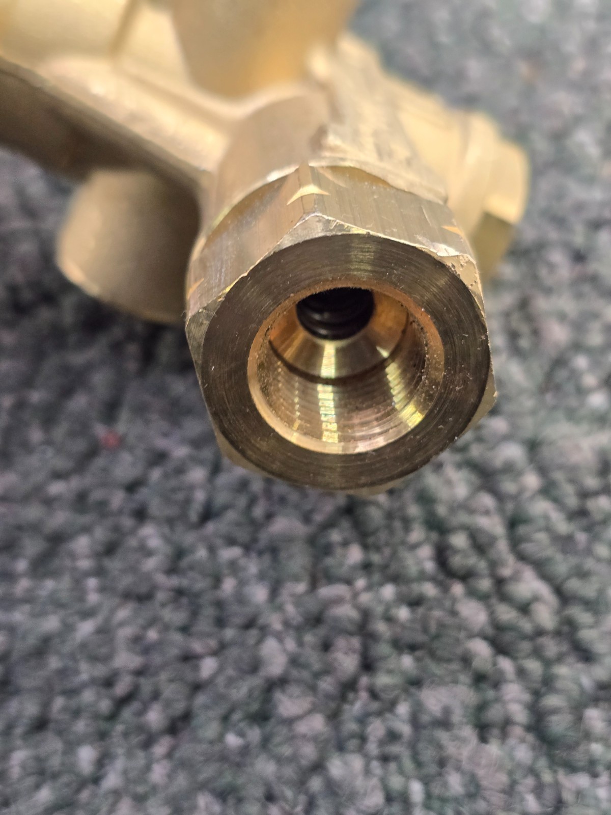 VRT3 3/8-inch Female NPT Heavy-Duty Unloader Valve Brass Body 10.5 GPM, 4500 PSI